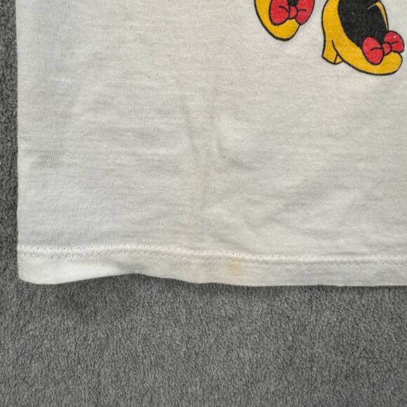 Vintage Disney Character Fashions Minnie Mouse Tee Shirt Child's Medium 80s - Picture 2 of 6
